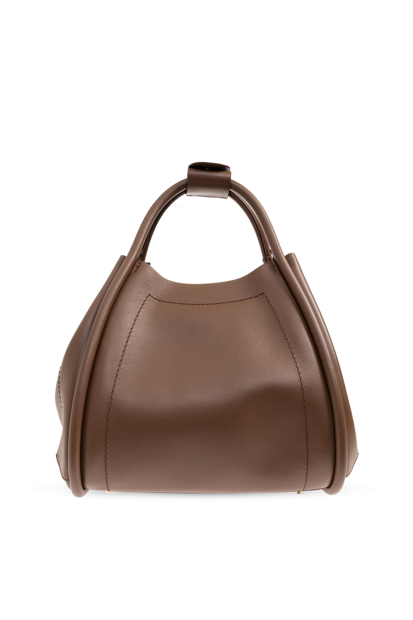 24PF new/Max Mara MMBucketスモールバケットバッグ Bag Brown 24PF new/Max Mara MMBucketスモールバケットバッグ Bag Brown